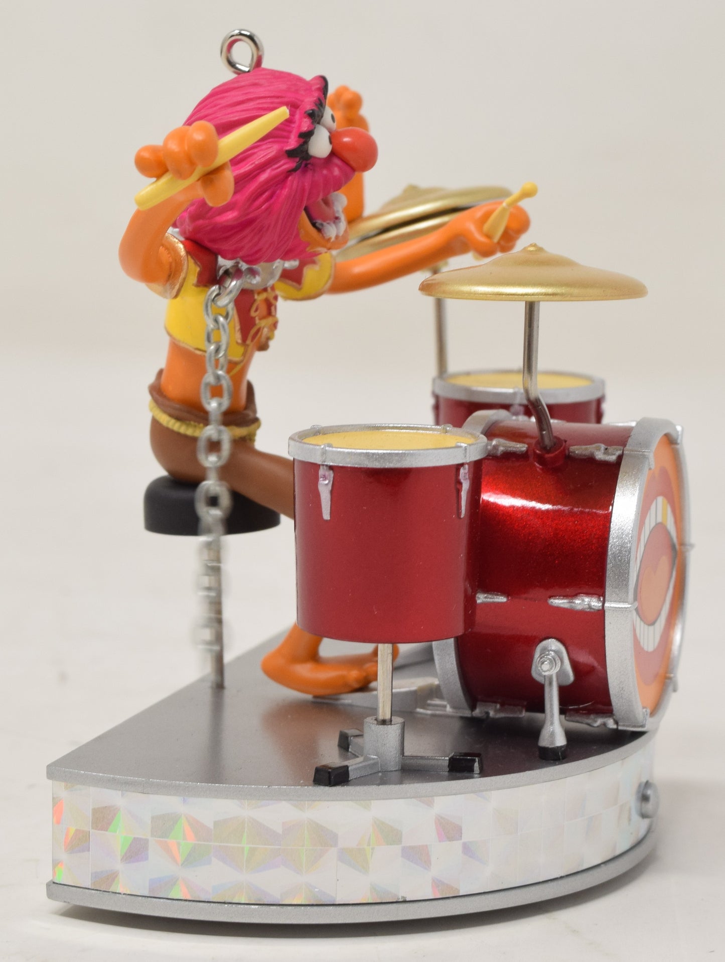 Hallmark Keepsake Ornament Muppet Show Animal Drum Kit Christmas Tree 2010 NIB