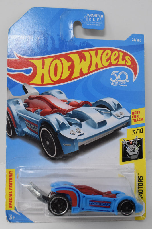 Hot Wheels Tooligan Experimotors Special Feature 3/10 24 DieCast Car New