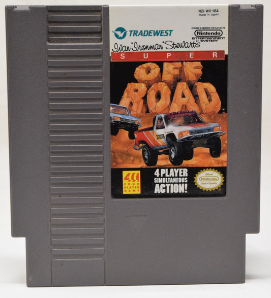 Nintendo NES Super Off Road Tradewest Video Game Cartridge