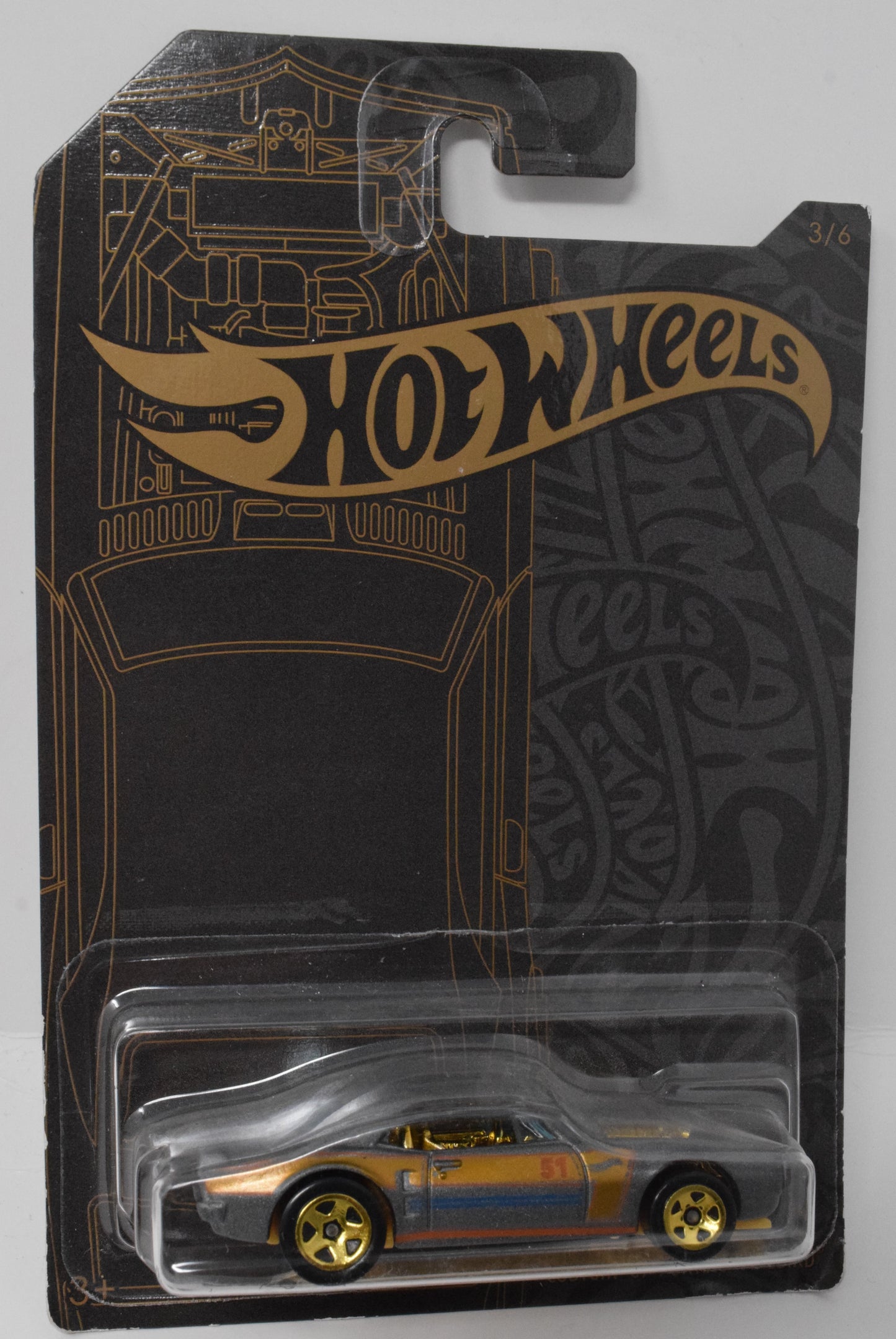 Hot Wheels Custom 67 Pontiac FireBird 3/6 DieCast Car New