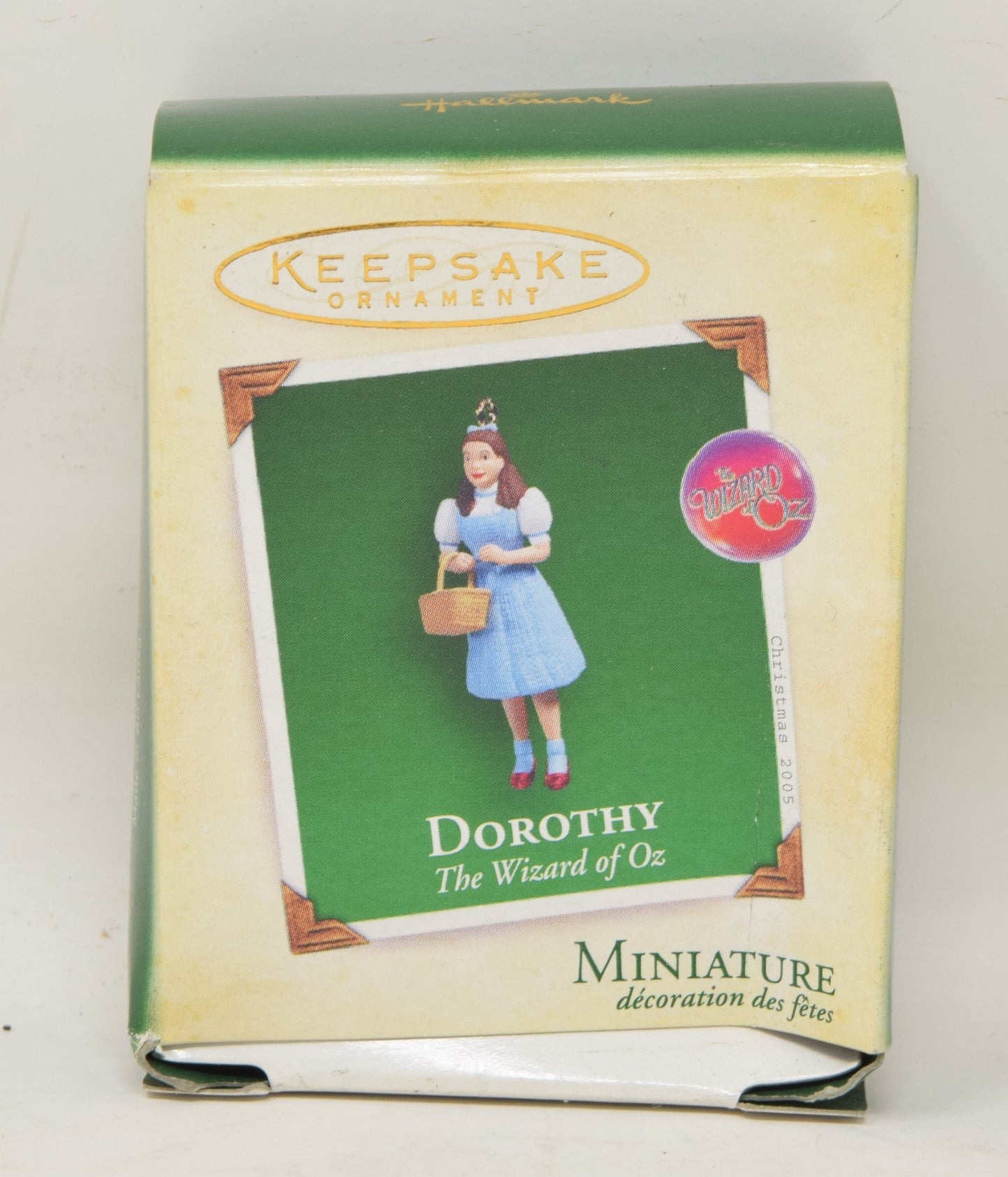 Hallmark Keepsake Ornament Wizard Of Oz Dorothy Christmas Tree 2005 NIB