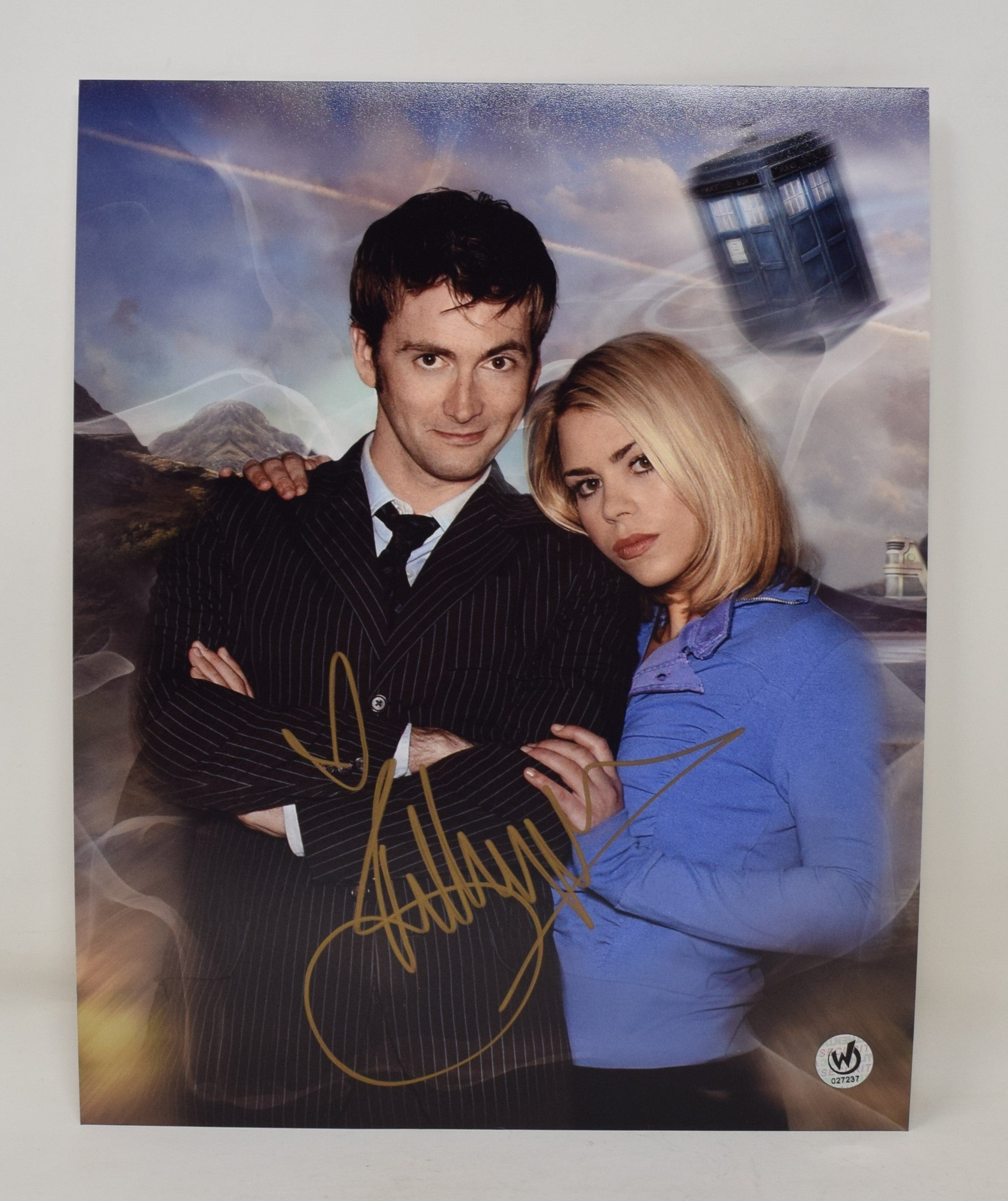 Billie Piper Doctor Who Signed Autograph Photo Display - Printed Signed Picture, US Letter Size Mount