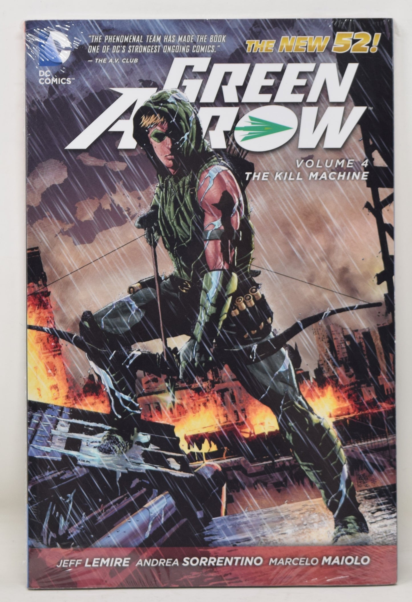 Green Arrow Vol 4 The Kill Machine DC 2014 GN NM New