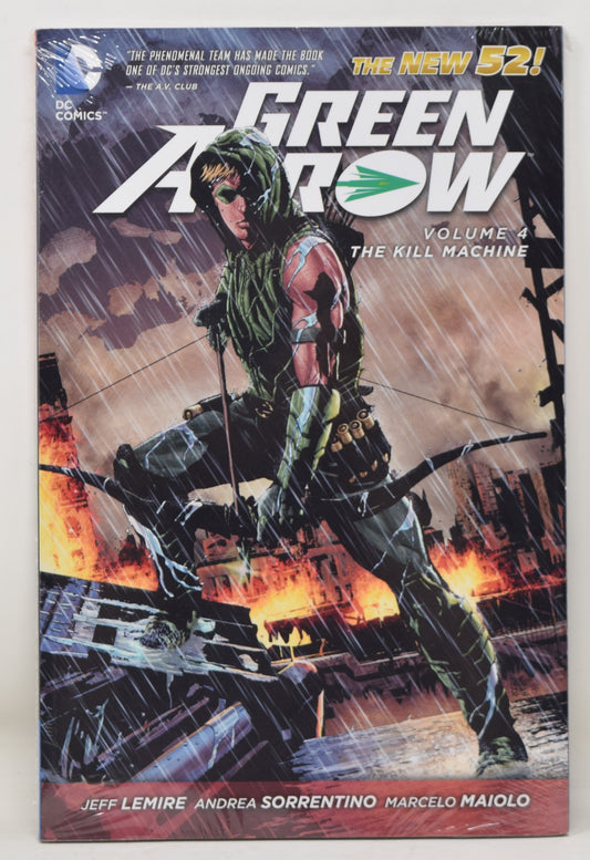 Green Arrow Vol 4 The Kill Machine DC 2014 GN NM New