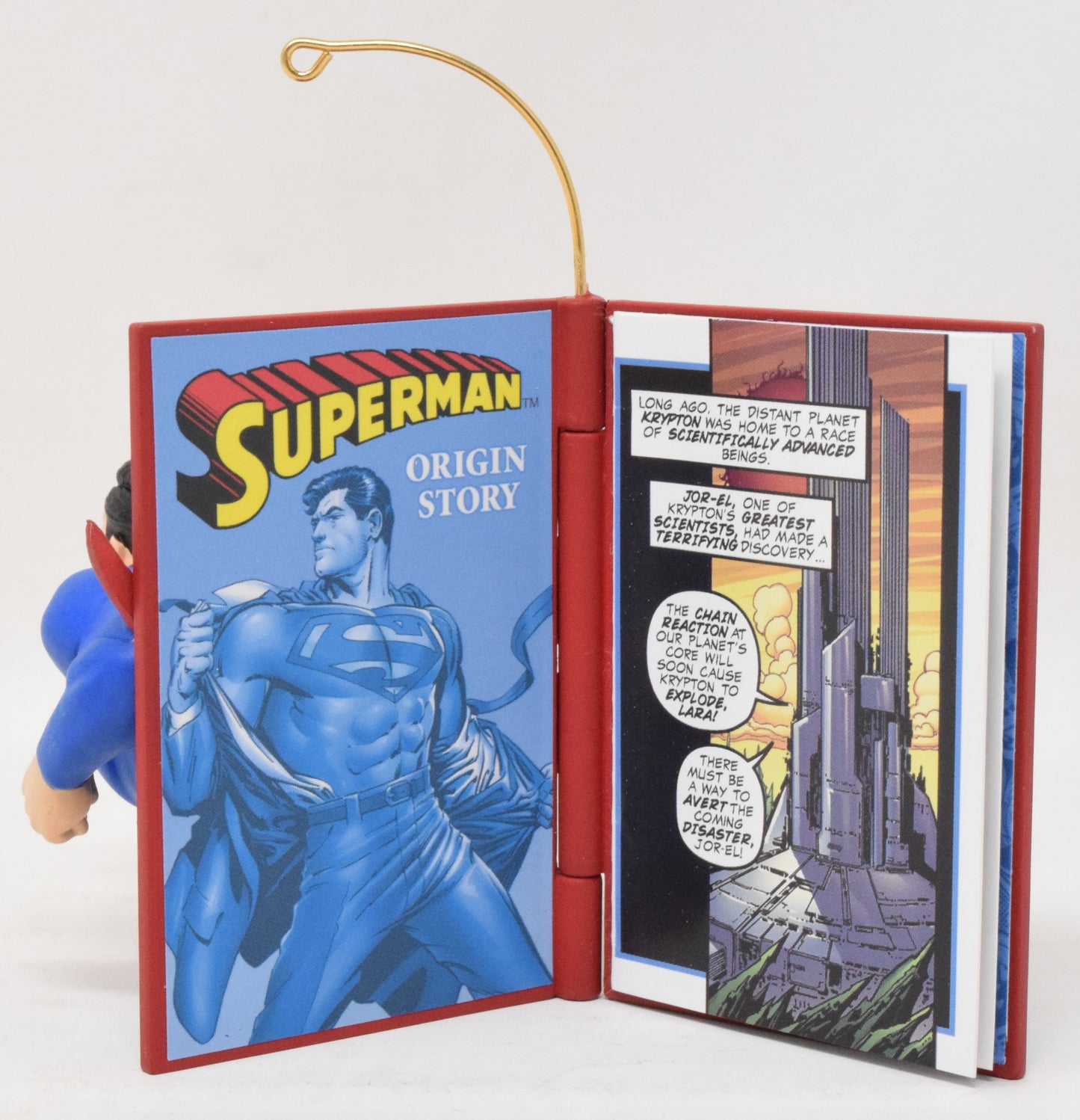 Hallmark Keepsake Superman Comic Book Heroes Christmas Ornament 2008 NIB