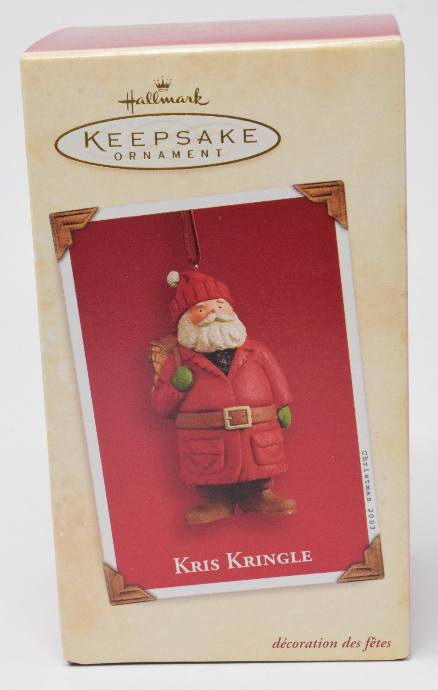 Hallmark Keepsake Kris Kringle Christmas Ornament 2003 NIB