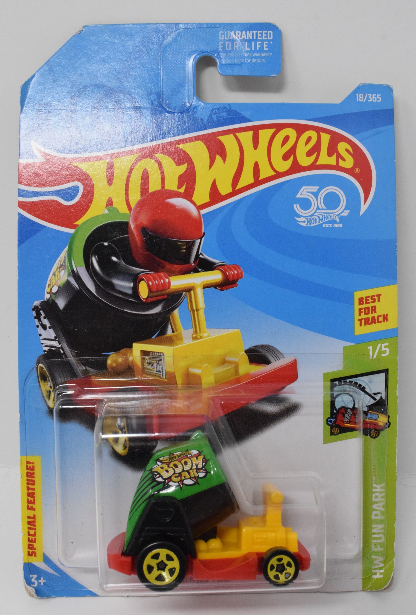 Hot Wheels Boom Car Hw Fun Park 1/5 18 DieCast Car New