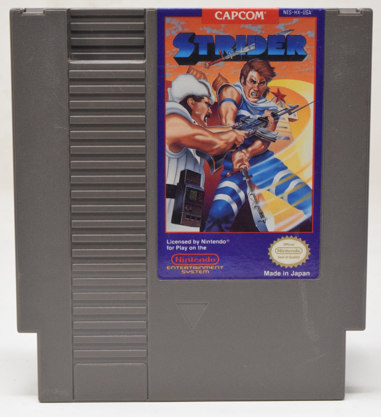 Nintendo NES Strider Capcom Video Game Cartridge