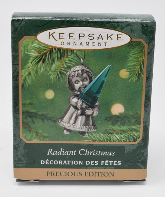 Hallmark Keepsake Radiant Christmas Ornament 2001 NIB