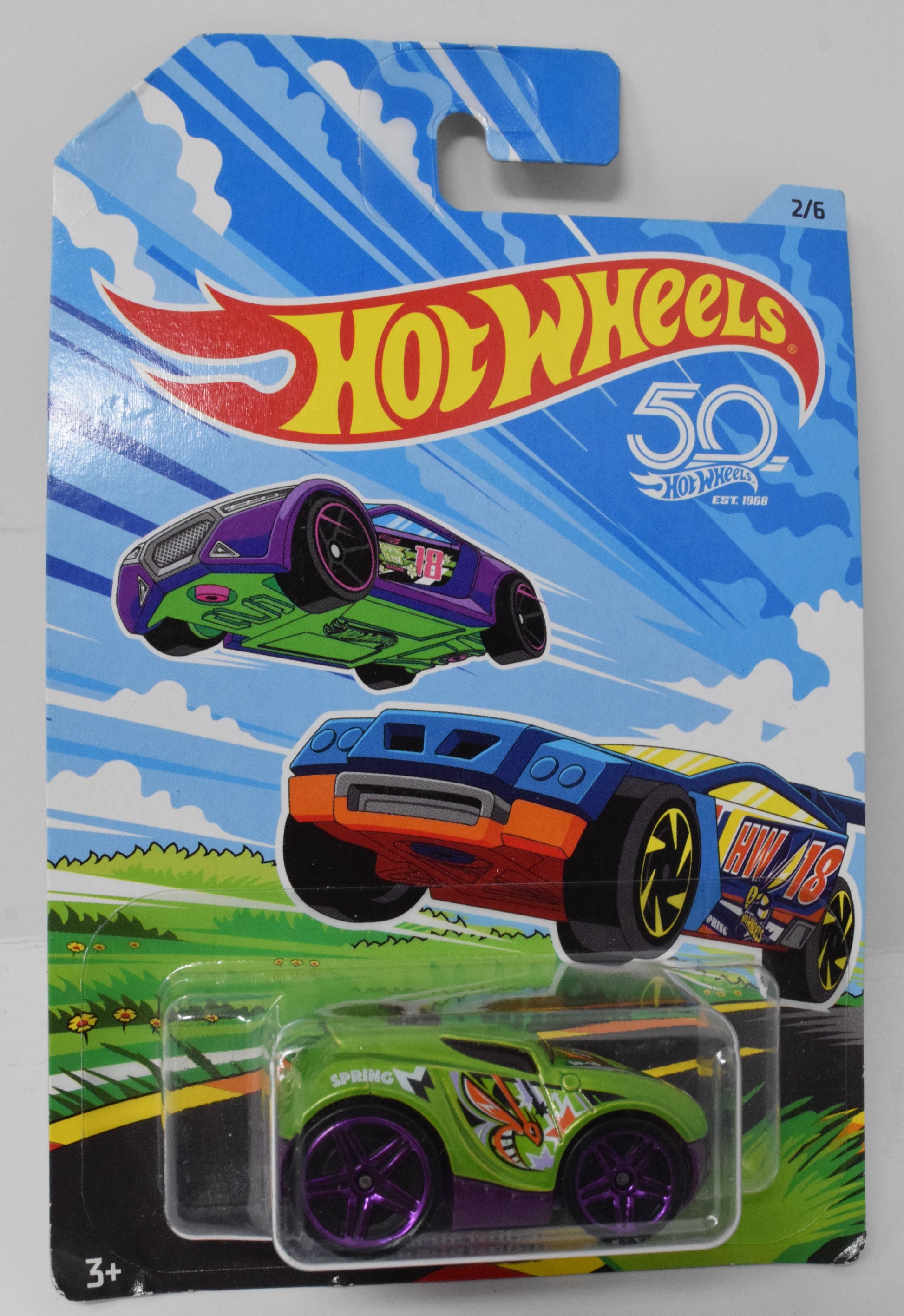 Hot Wheels Rocket Box 2/6 Green DieCast Car New - Golden Apple Comics