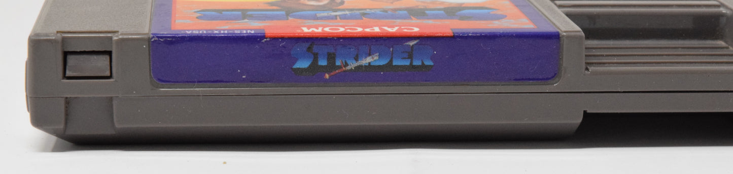 Nintendo NES Strider Capcom Video Game Cartridge