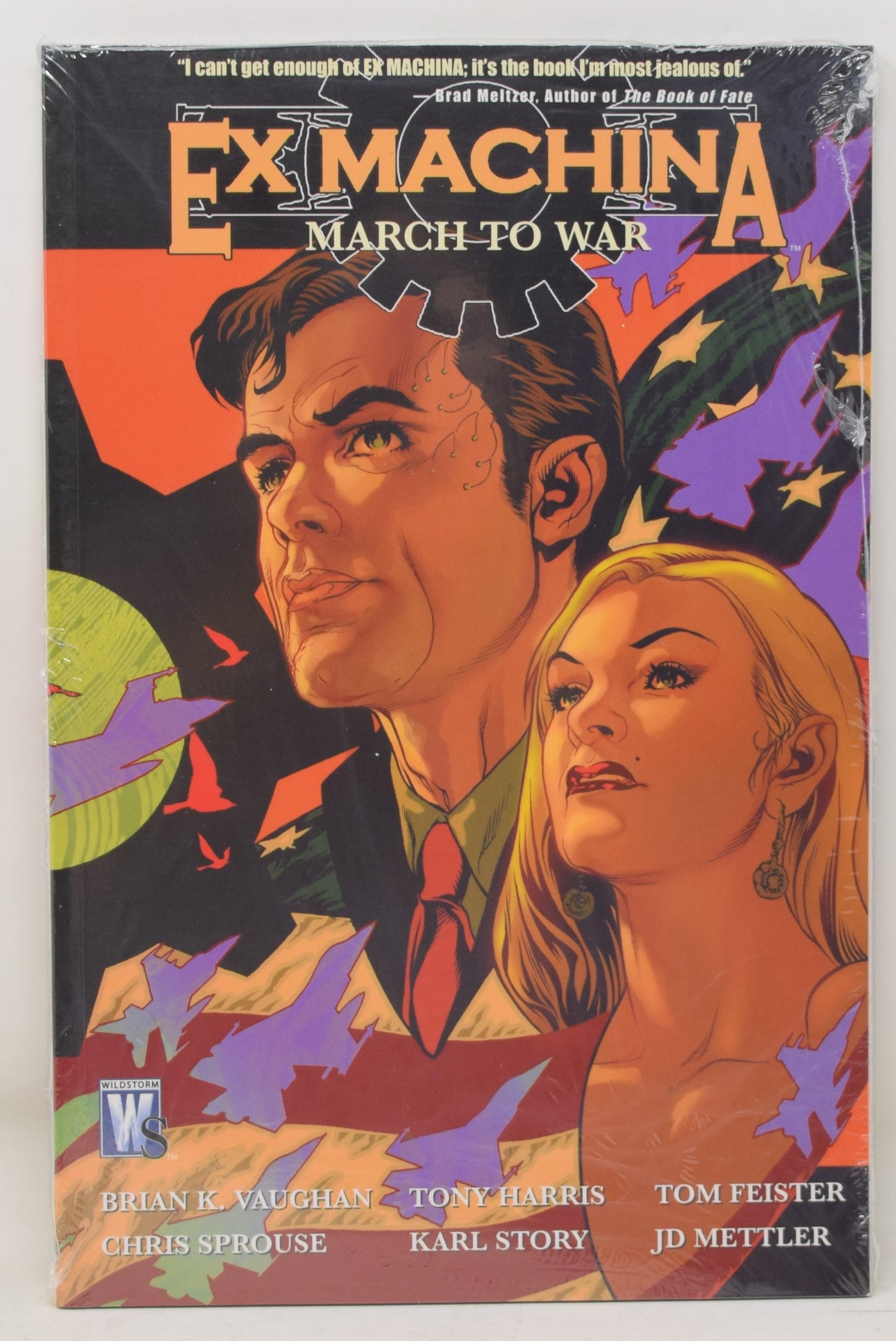 Ex Machina Vol 4 March to War Wildstorm 2006 GN NM New