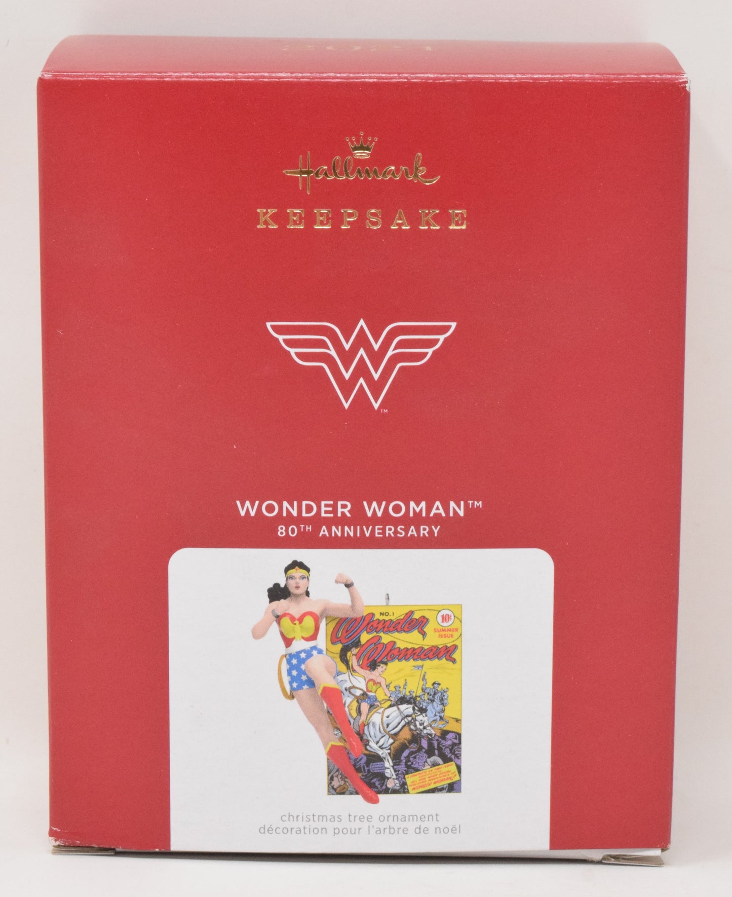 Hallmark Keepsake Wonder Woman 80th Anniv Christmas Ornament 2021 New NIB