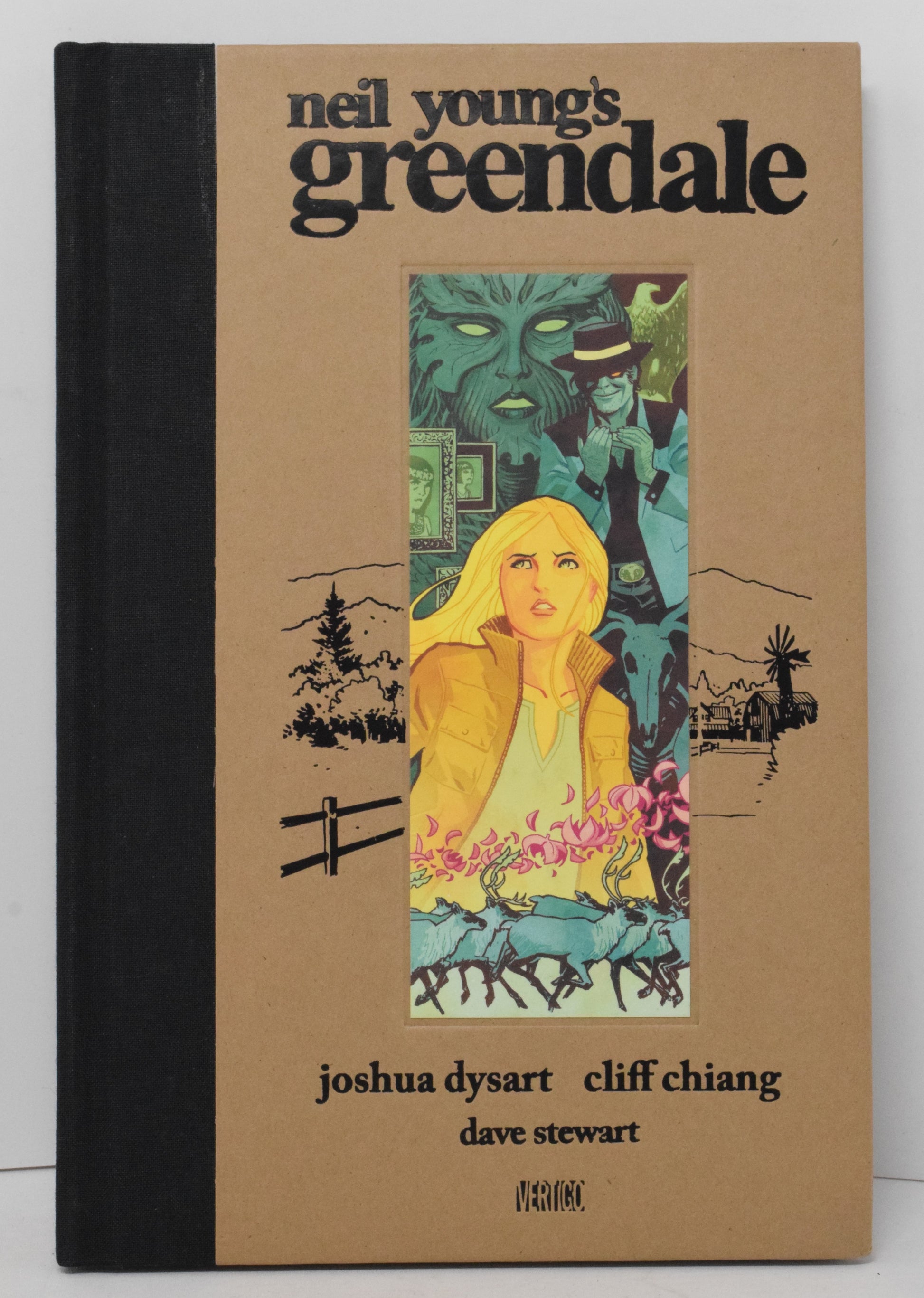 Greendale HC Vertigo 2010 NM Neil Young Joshua Dysart Cliff Chiang - Golden Apple Comics