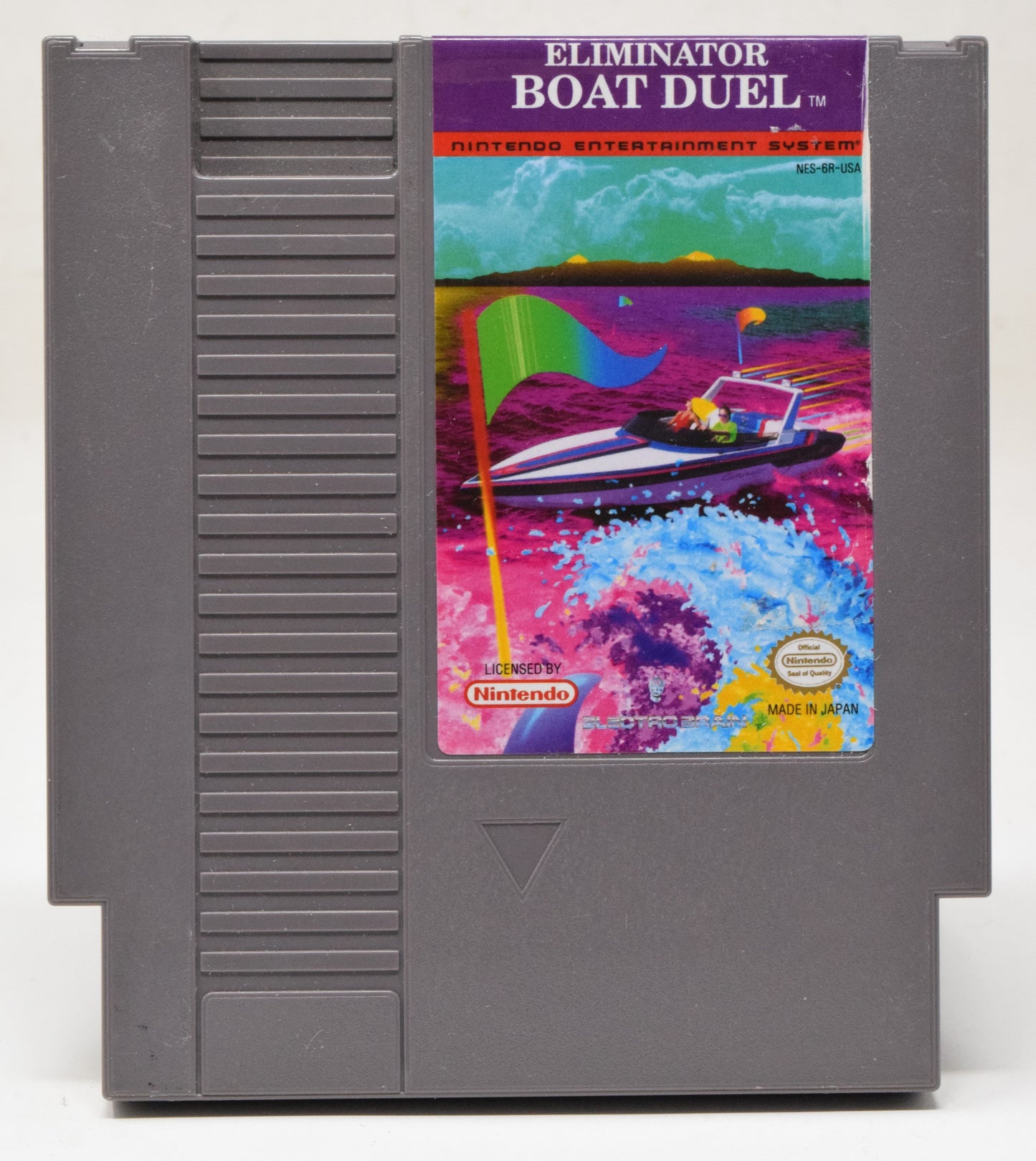 Nintendo NES Eliminator Boat Duel Video Game Cartridge