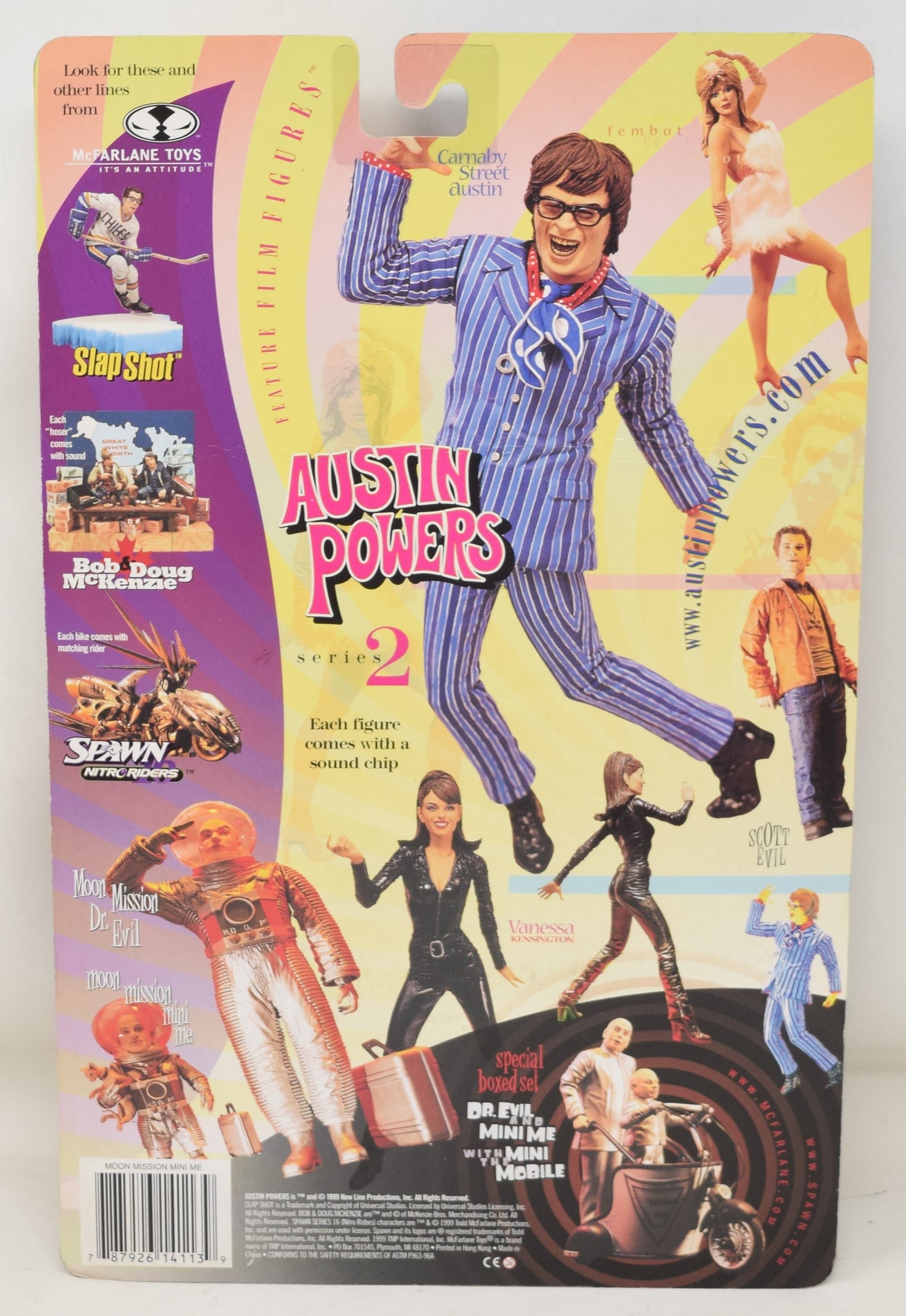 Austin Powers Series 2 Mini Me Action Figure McFarlane Toys MOC New