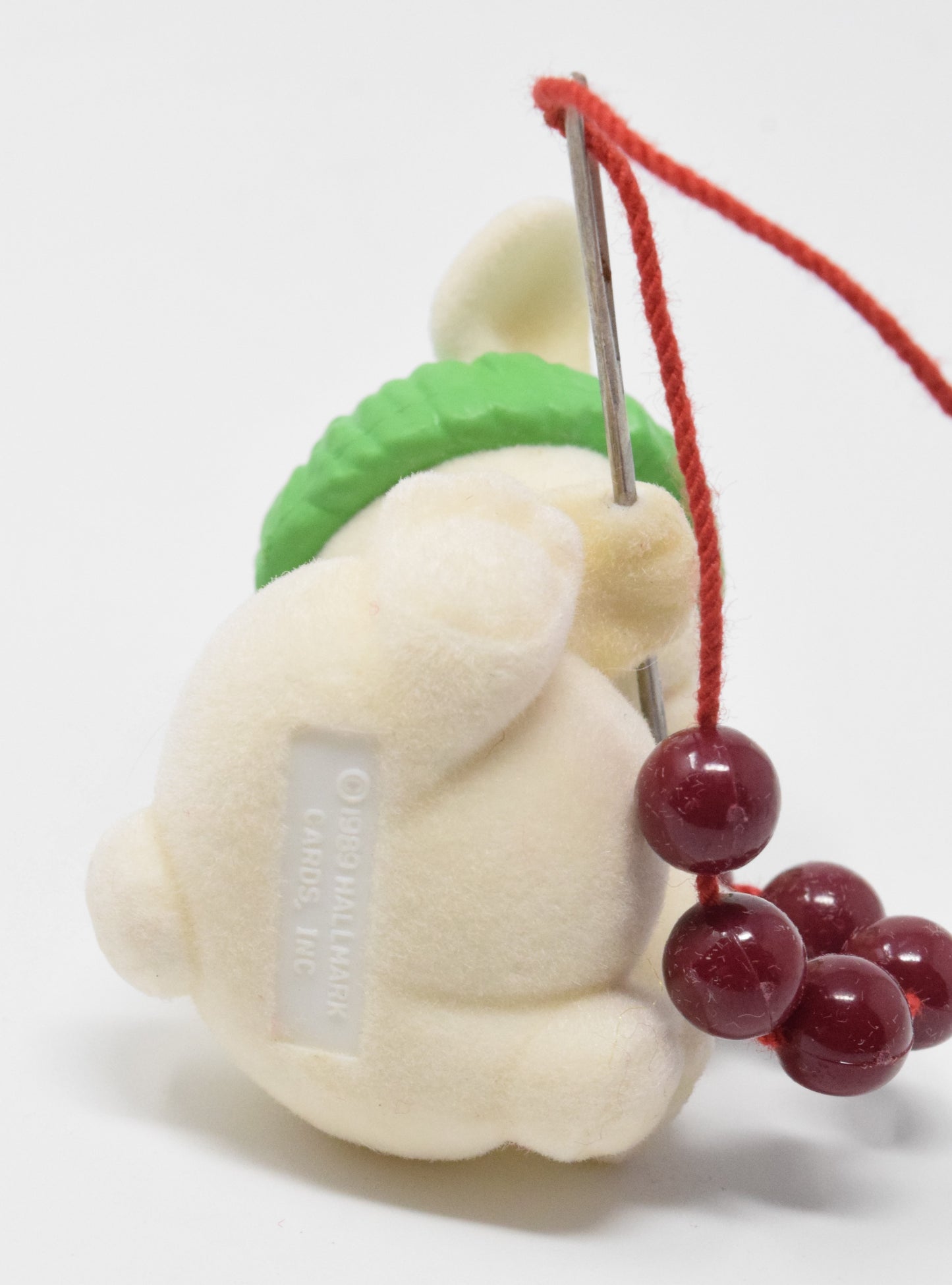 Hallmark Keepsake Cranberry Bunny Christmas Ornament 1989 NIB