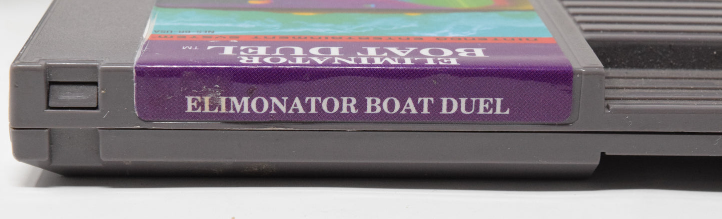 Nintendo NES Eliminator Boat Duel Video Game Cartridge