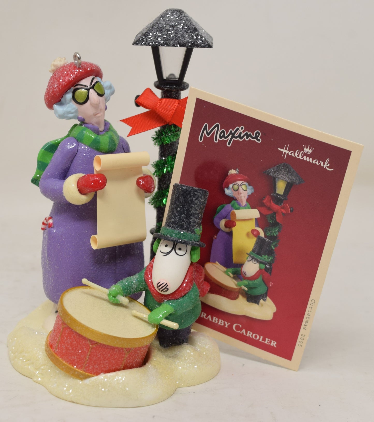 Hallmark Keepsake Ornament Crabby Caroler Christmas Tree 2005 NIB