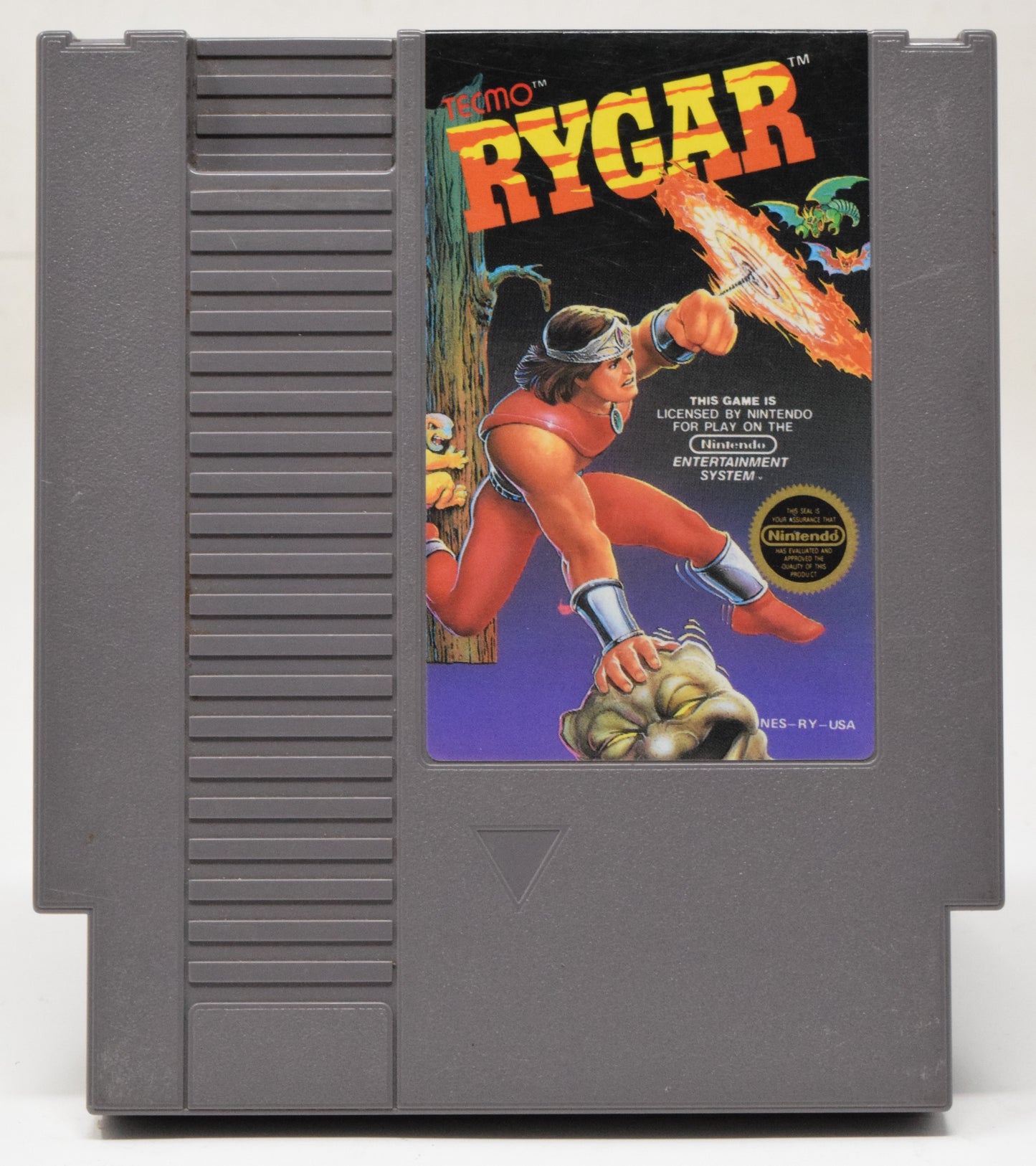 Nintendo NES Rygar Tecmo Video Game Cartridge