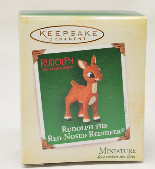 Hallmark Keepsake Ornament Rudolph Red Nosed Reindeer Christmas Tree 2005 NIB