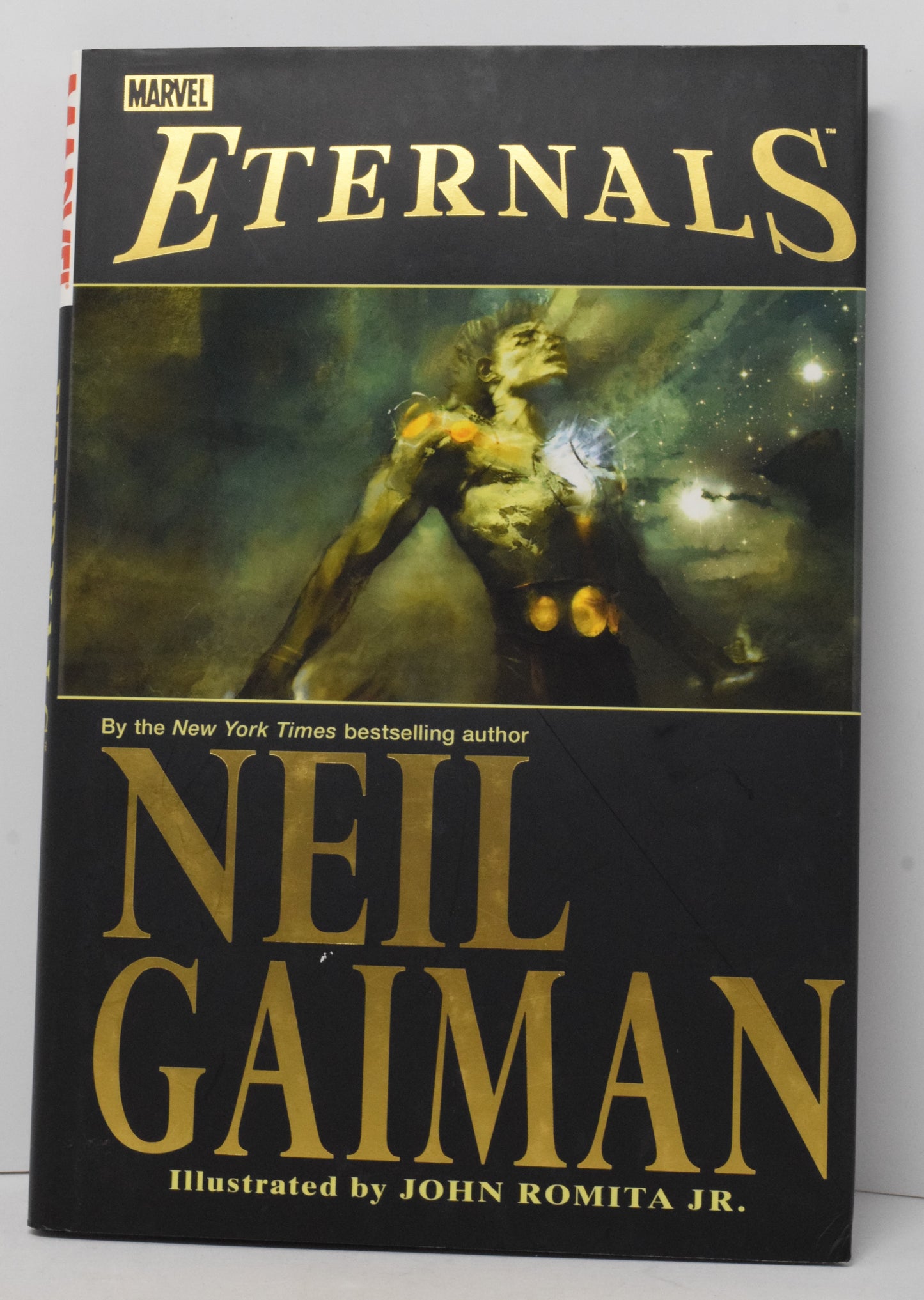 Eternals HC Marvel 2007 VF NM Neil Gaiman John Romita 1st Print - Golden Apple Comics