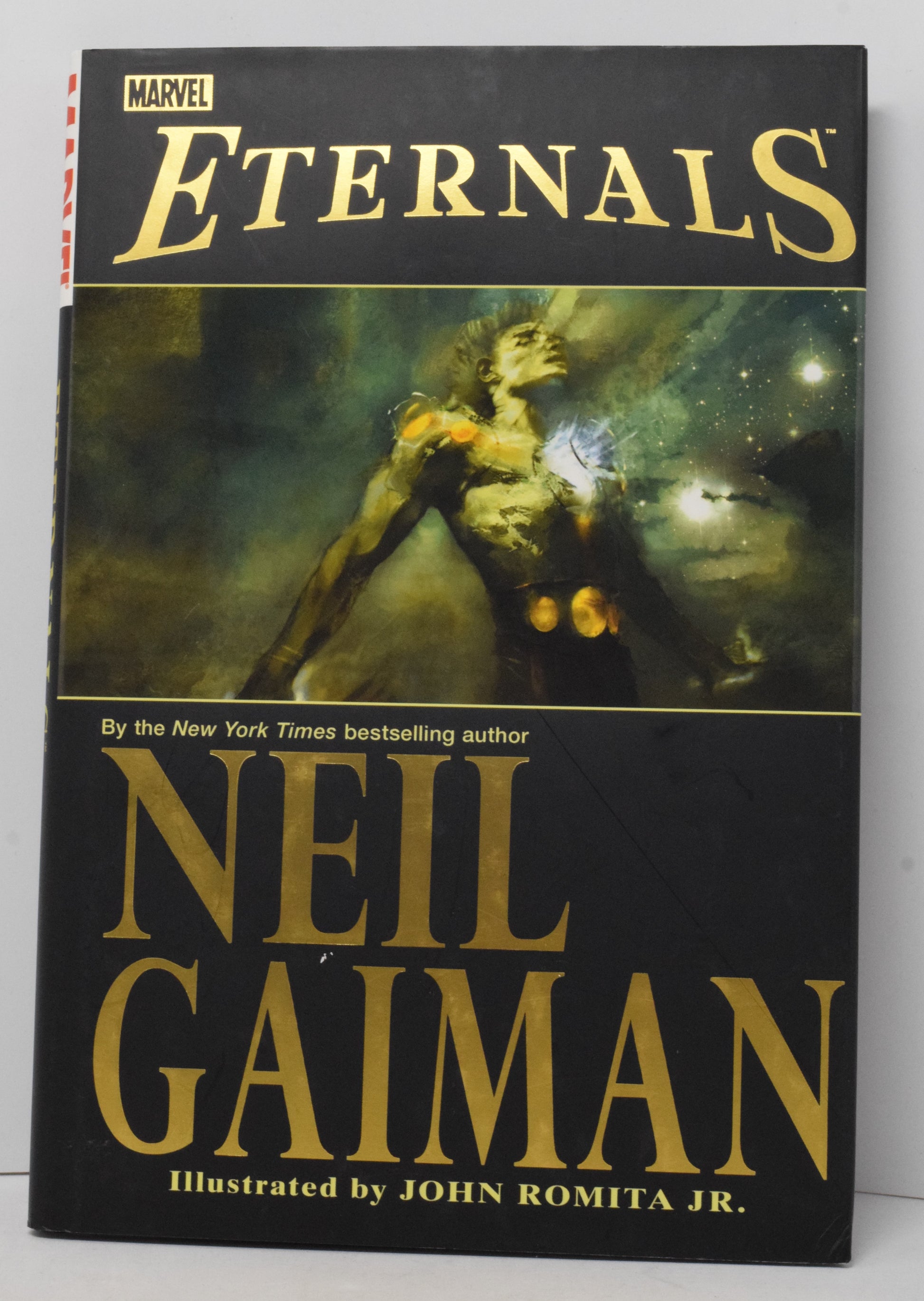 Eternals HC Marvel 2007 VF NM Neil Gaiman John Romita 1st Print - Golden Apple Comics