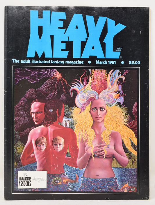 Heavy Metal Magazine Vol 4 12 March 1981 VG FN Richard Corben Druillet GGA