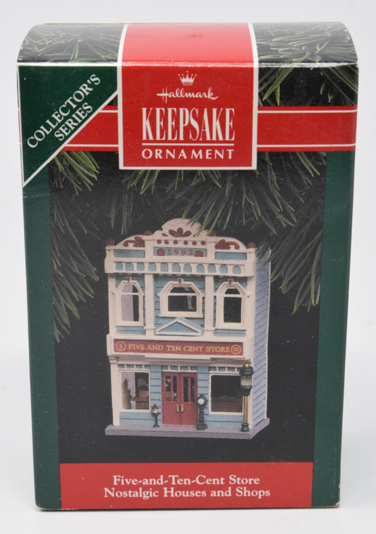 Hallmark Keepsake Five And Ten Cent Store Christmas Ornament 1992 NIB