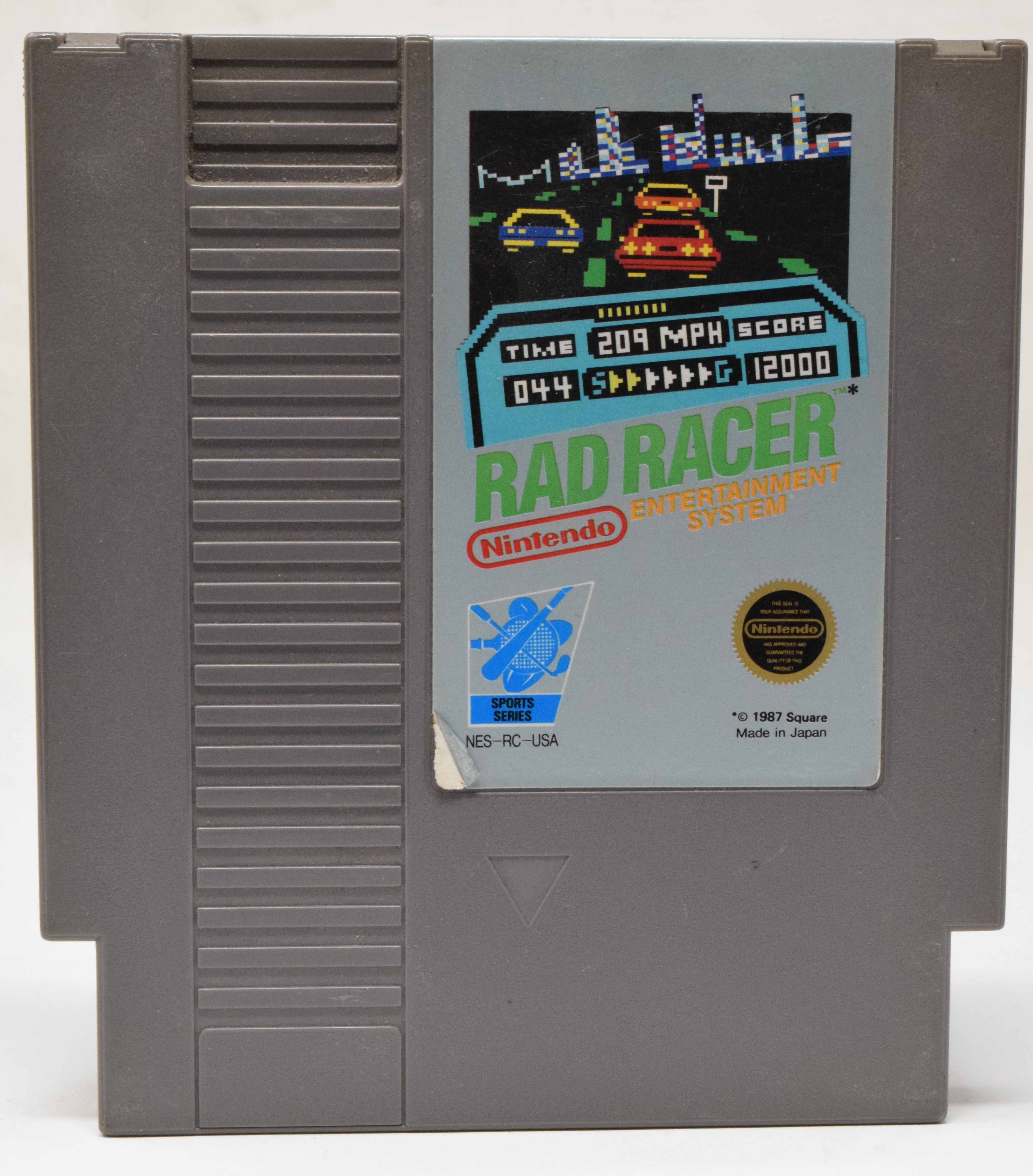 Nintendo NES Red Racer Video Game Cartridge – Golden Apple Comics