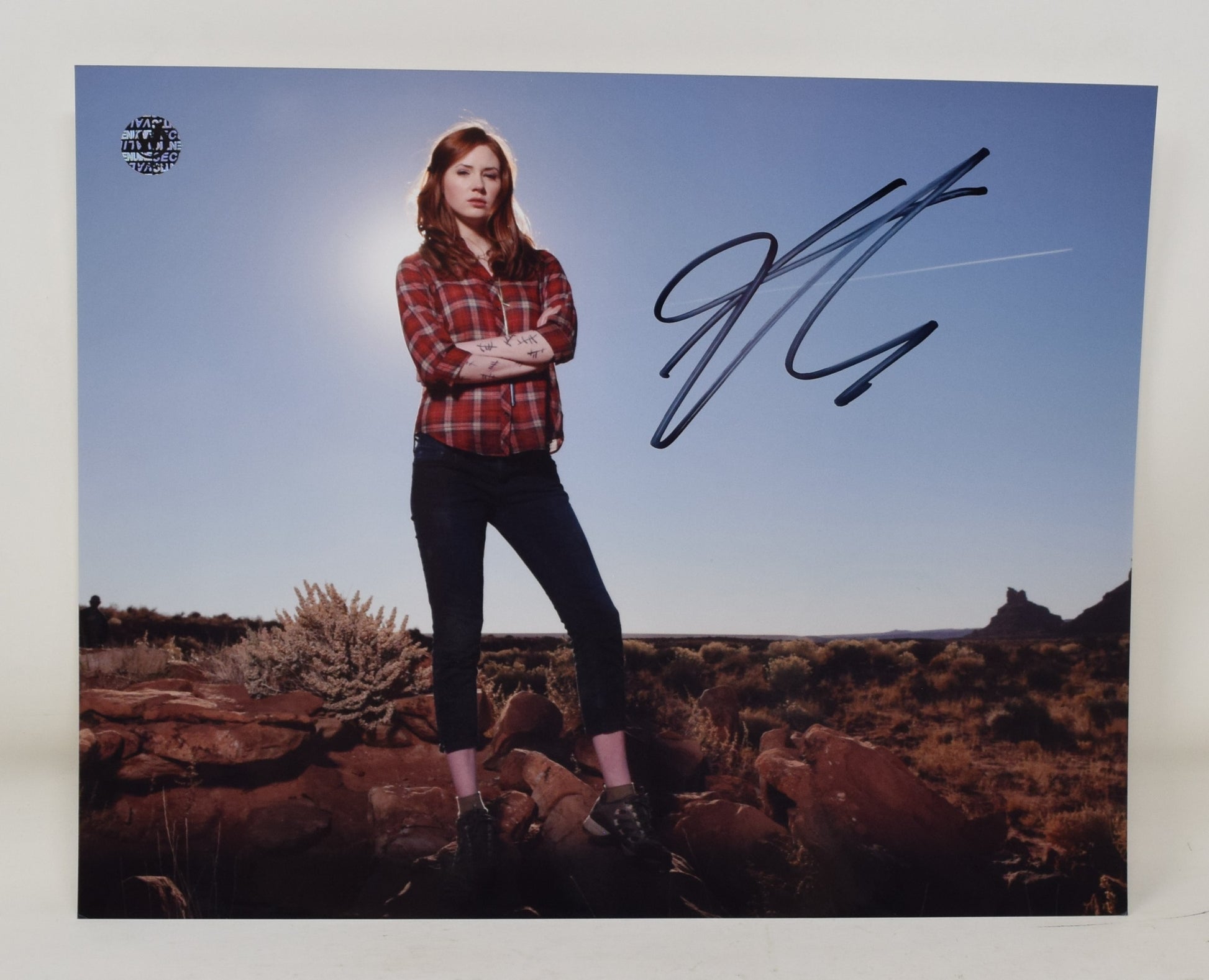 Karen Gillan Doctor Who Monument Valley Signed Autograph 8 x 10 Photo –  Golden Apple Comics