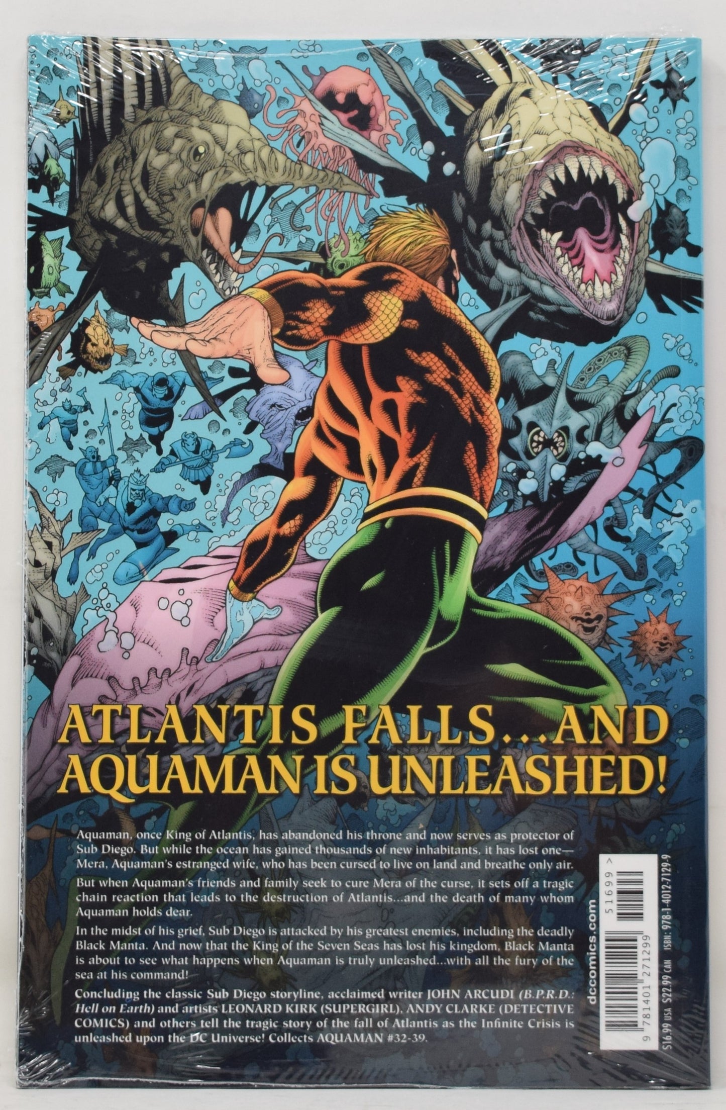 Aquaman Kingdom Lost DC 2017 NM New