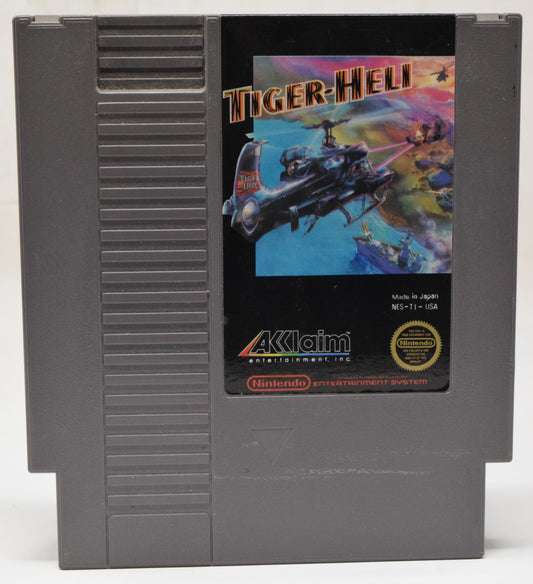 Nintendo NES Tiger-Heli Acclaim Video Game Cartridge