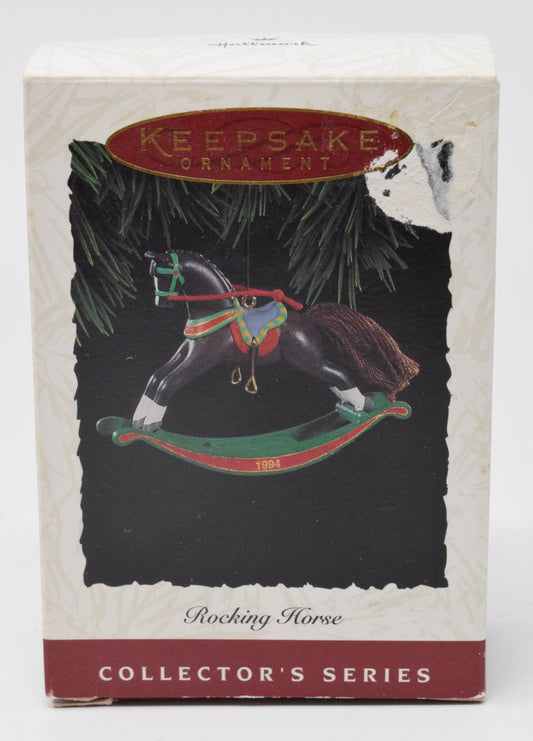 Hallmark Keepsake Rocking Horse Christmas Ornament 1994 NIB