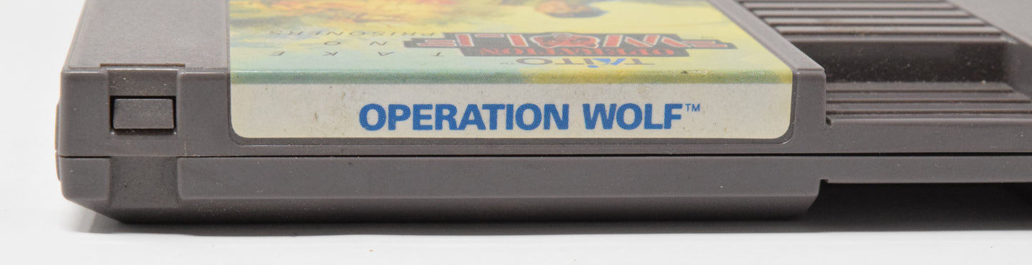 Nintendo NES Operation Wolf Taito Video Game Cartridge