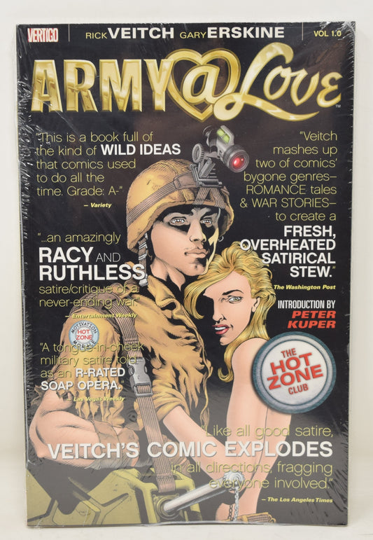 Army@Love Vol 1 Hot Zone Club Vertigo 2007 GN NM New