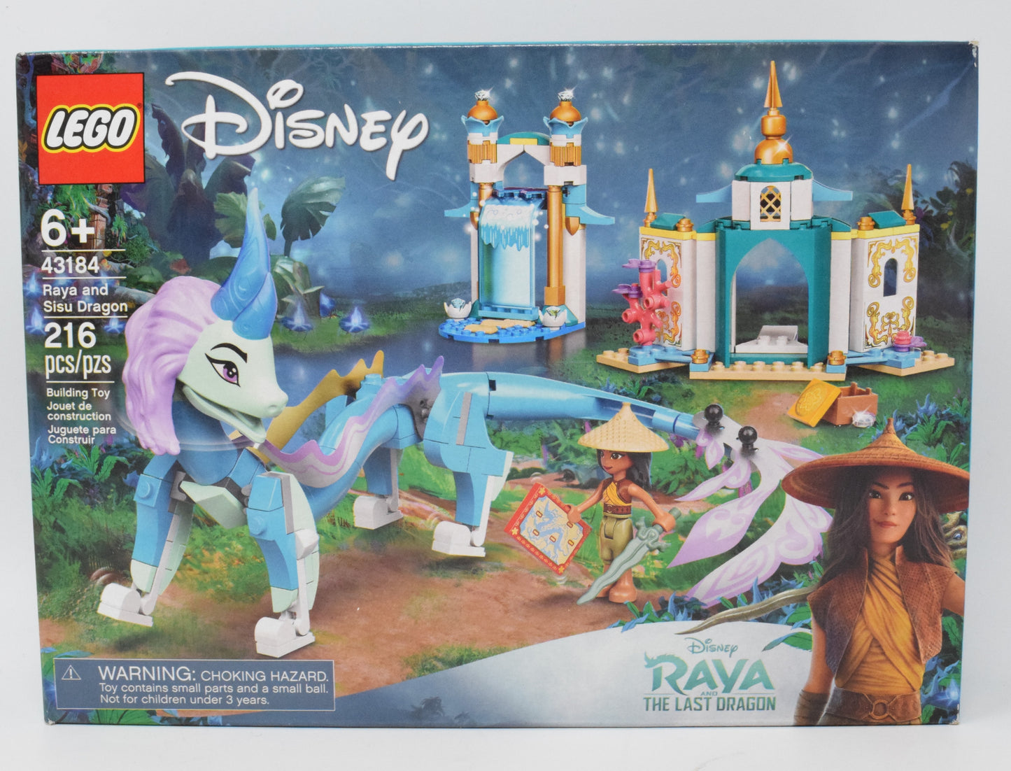 Lego Disney Raya Last Dragon Sisu Set 43184 New NIB