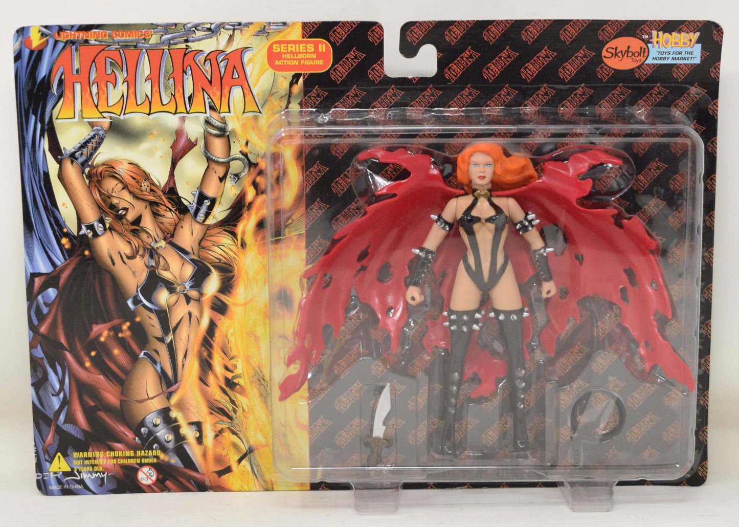 Skybolt Series II Hellina Action Figure MOC New