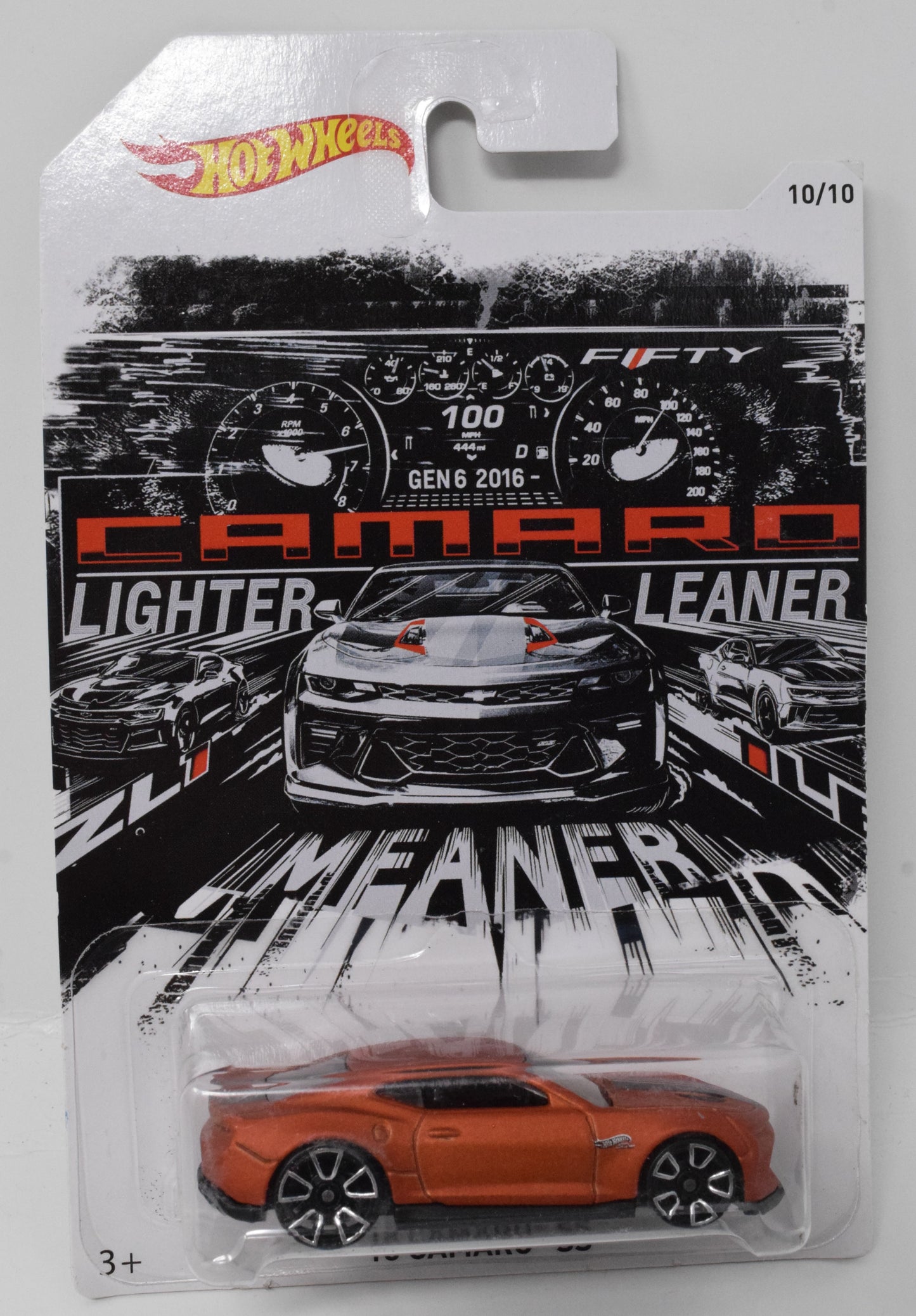 Hot Wheels 18 Camaro SS Orange 10/10 DieCast Car New