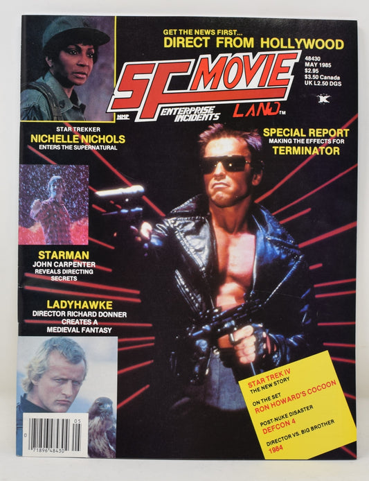 SF Movieland Magazine 29 May 1985 FN Terminator John Carpenter Ron Howard Arnold