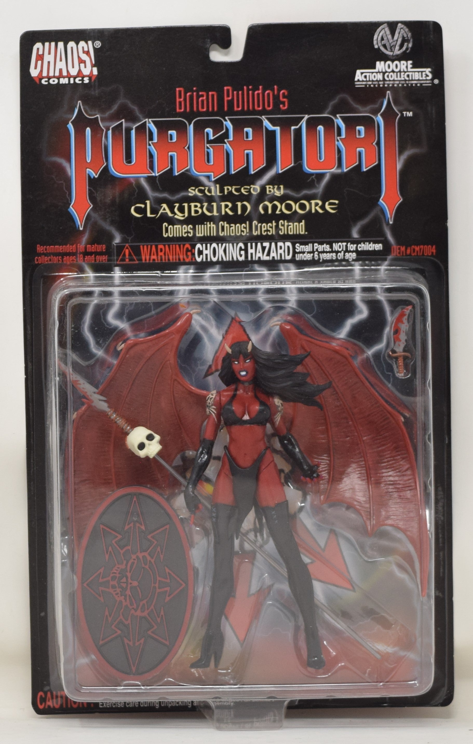 SF・ファンタジー・ホラー MOORE CREATIONS Action Figure Base Clayburn Moore Purgatory Action Figure MOC New