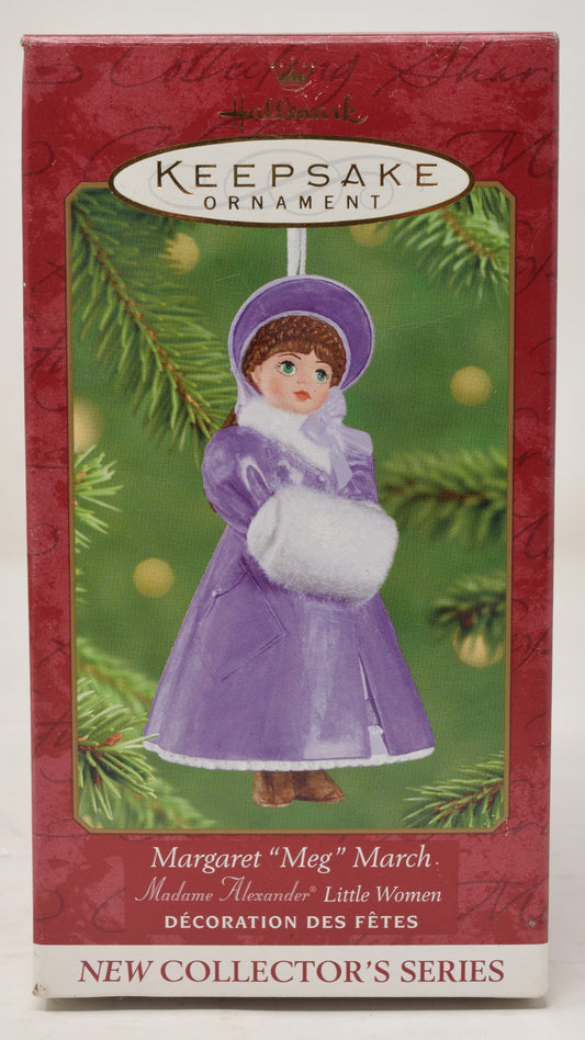 Hallmark Keepsake Ornament Margaret Meg March Christmas Tree 2001 NIB