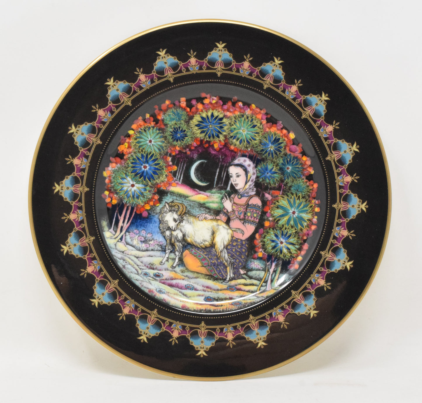 Villeroy Boch Heinrich Alyonushka Collector Plate 1986