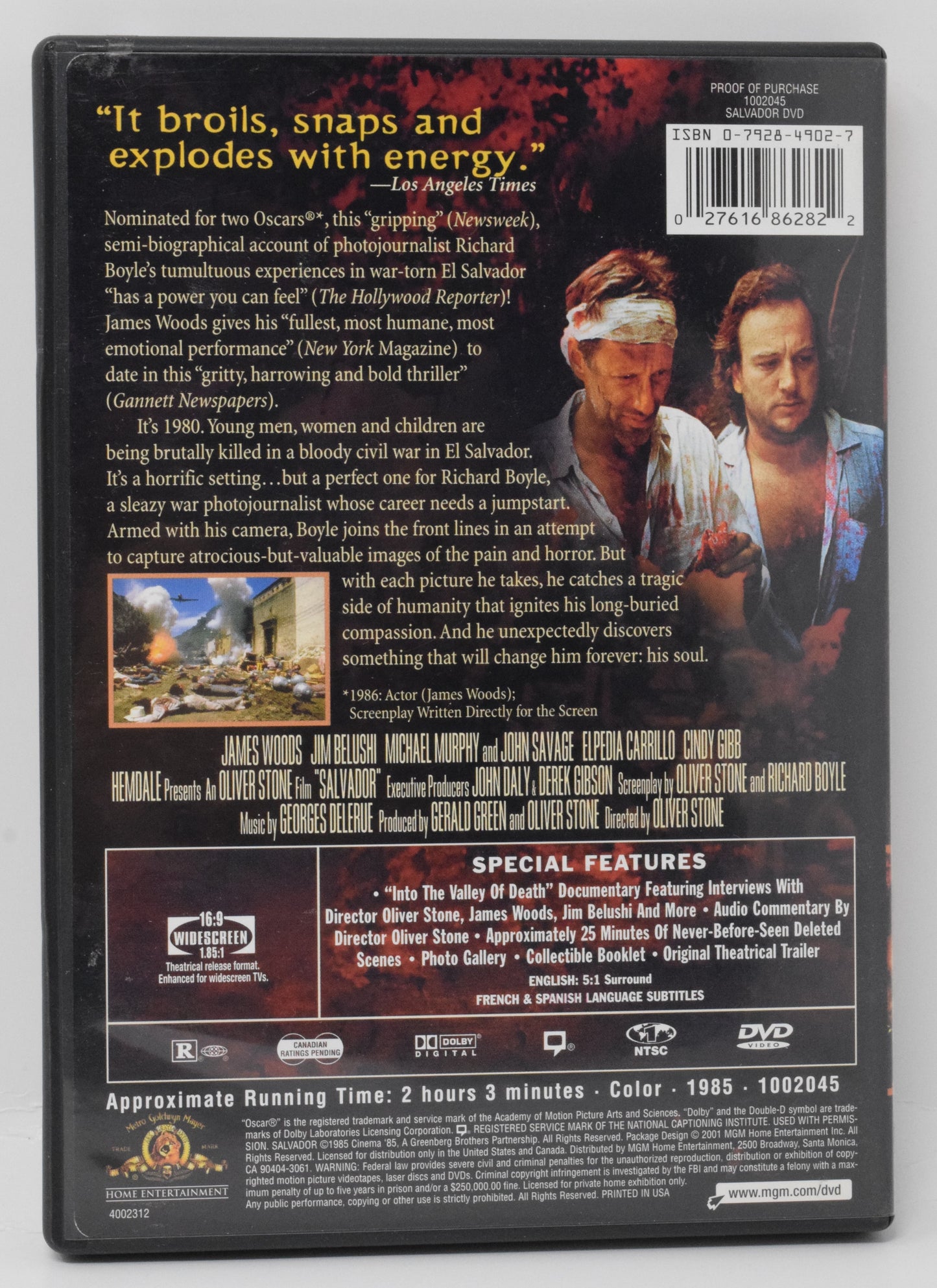 Salvador DVD Special Edition