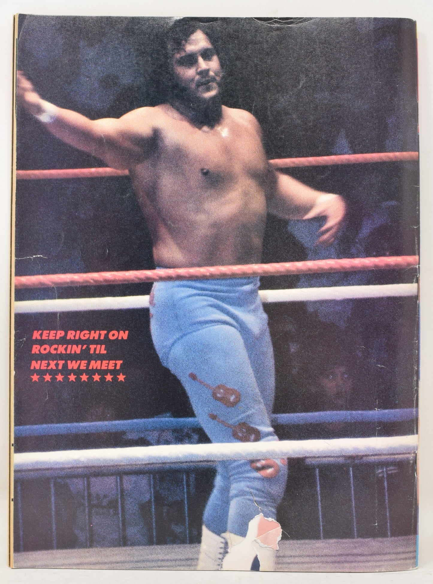 Gold Belt Wrestling Magazine November 1987 VG Hulk Hogan