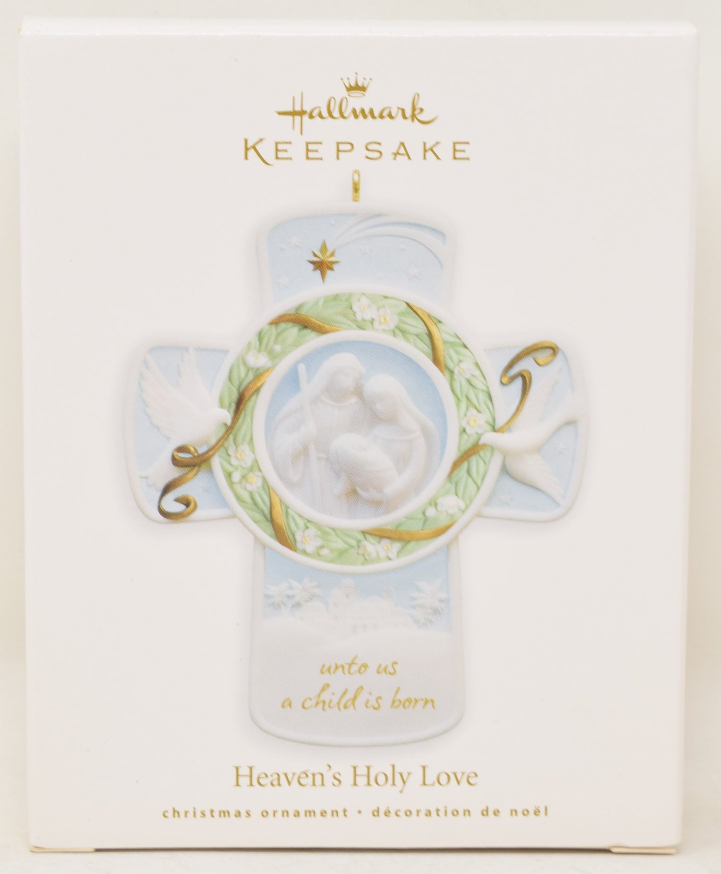 Hallmark Keepsake Ornament Heavens Holy Love Cross Christmas Tree 2010 NIB