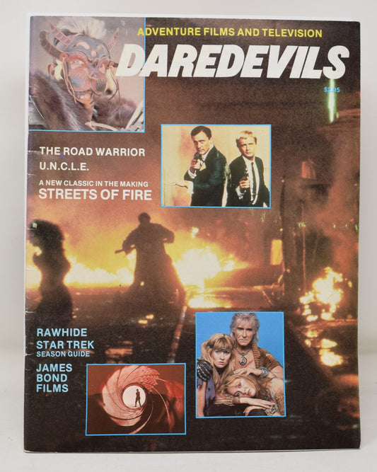 Daredevils Magazine 8 June 1984 VF James Bond 007 Star Trek Streets Of Fire Road Warrior