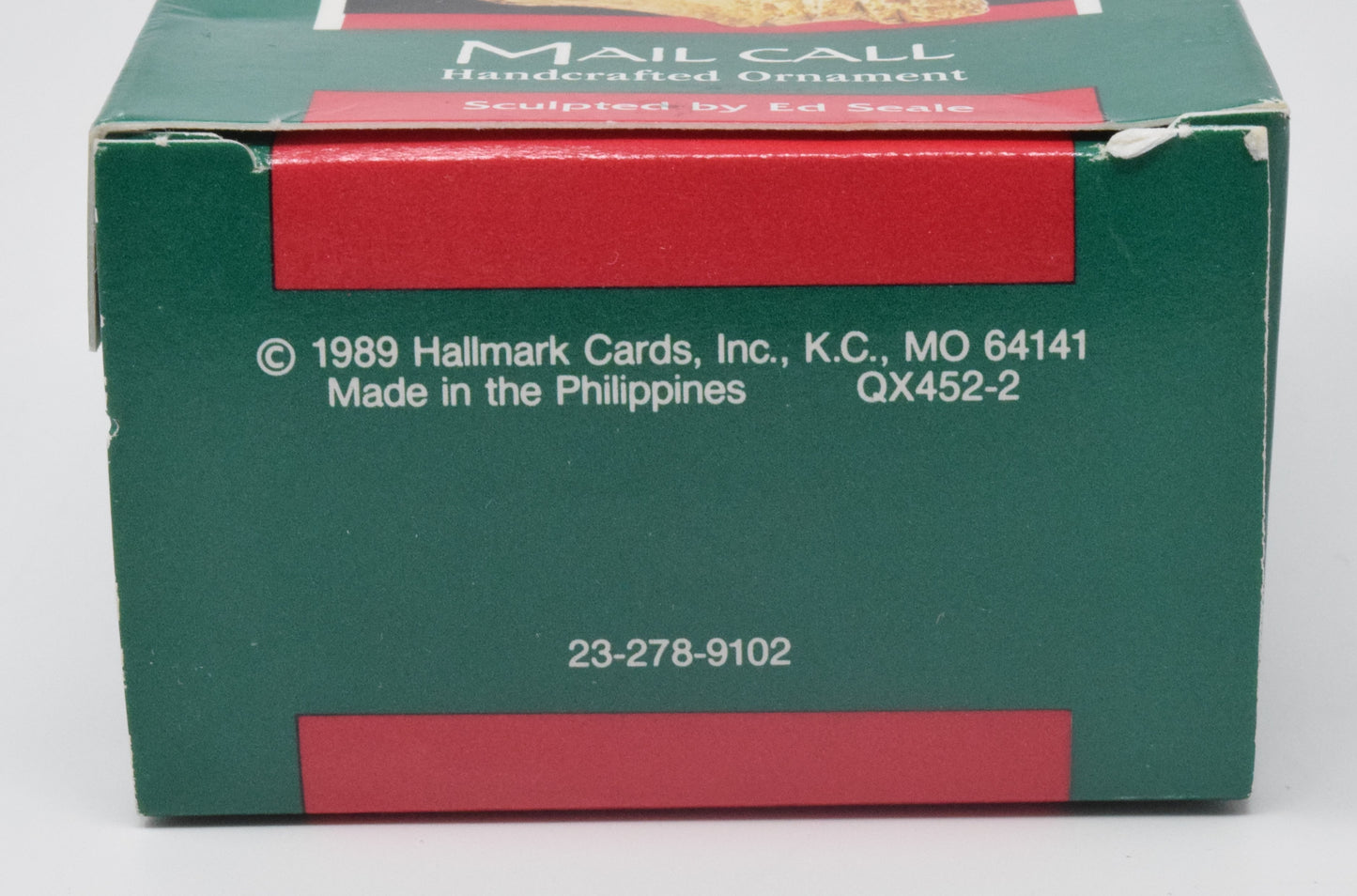 Hallmark Keepsake Mail Call Christmas Ornament 1989 NIB