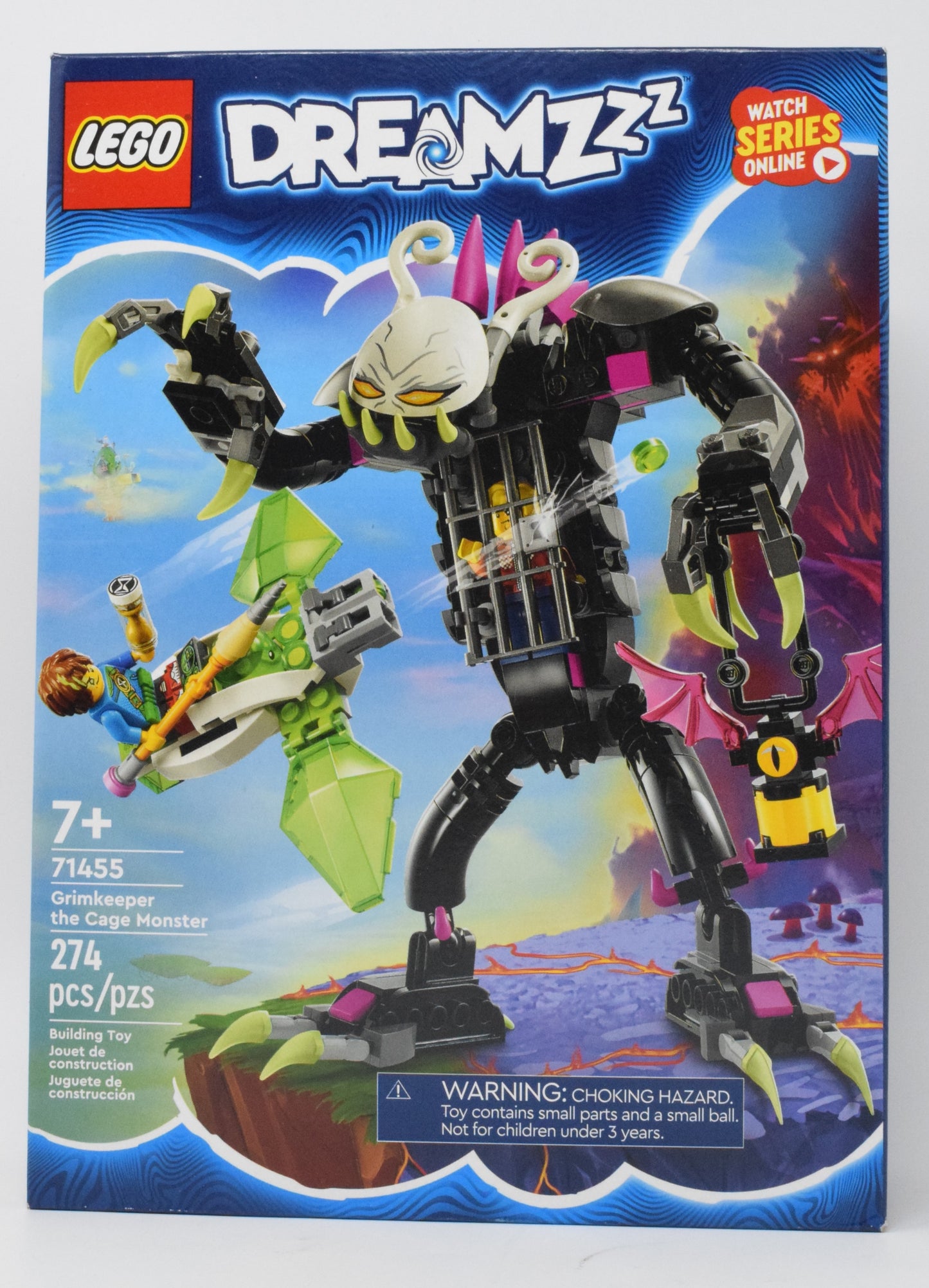 Lego Dreamzzz Grimkeeper Cage Monster Set 71455 New NIB