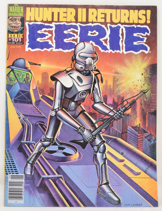 Eerie Magazine 101 Warren 1979 FN Rook Robot Hunter Jim Starlin